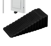 Butée de porte d'intérieur | Kit cale antidérapante | Butée de porte en caoutchouc empilable robuste avec texture antidérapante et construction pour un soutien fiable | Idéal pour les sols, les pièces