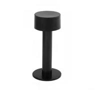 Butée de porte en acier inoxydable avec extrémité en caoutchouc antidérapant pour montage mural ou au sol pour protéger les murs, les portes et les surfaces de sol (100 mm, noir)