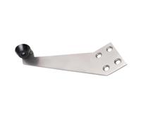 Butée de porte en acier robuste à montage au sol - Arrêt de porte élégant - Installation simple pour la maison et le bureau - Butée de porte robuste