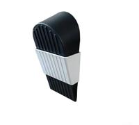 Butée de porte en caoutchouc anti-perforation avec support de rangement pour bloquer stable et coupe-vent des portes de maison et d'hôtel, fabriquée en TPR, comprend deux butées pour une tenue