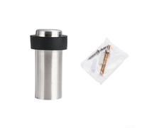 Butée de porte en caoutchouc fabriquée en acier inoxydable pour réduire le bruit de porte et protéger les murs contre les murs, applicable à plusieurs scénarios intérieurs (80 mm)
