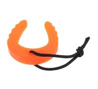 Butée de Porte en Coin C Orange en Plastique pour Sécurité Incendie | Pose Rapide, Prévention du Pincement des Doigts, Compatible Portes Intérieures et Portes Coupe-feu