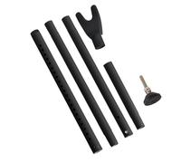 Butée de porte en fer, bâton de verrouillage de sécurité d'hôtel robuste | Indispensable pour l'appartement, bâton de blocage antivol portable pour maison, hôtel, chambre de voyage