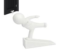 Butée de porte en forme de cale - Butée de porte adaptée aux meubles, butée de porte intérieure, butée de porte pour appartements, butée de porte antidérapante, empêche les portes de claquer, protège