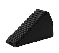 Butée de porte en forme de cale réglable - Butée de porte robuste en métal, moquette, parquet et carrelage - Hauteur flexible - Bas de porte pour entreprise, balcon, garages