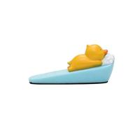 Butée de porte en silicone antidérapante forme d'animal dessin animé (chien, cochon, ours, chat), bloque-porte sécurité(Duck)