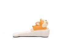 Butée de porte en silicone antidérapante forme d'animal dessin animé (chien, cochon, ours, chat), bloque-porte sécurité(Dog)