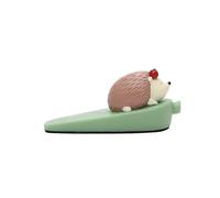 Butée de porte en silicone antidérapante forme d'animal dessin animé (chien, cochon, ours, chat), bloque-porte sécurité(Hedgehog)