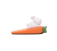 Butée de porte en silicone antidérapante forme d'animal dessin animé (chien, cochon, ours, chat), bloque-porte sécurité(Rabbit)