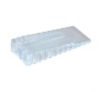 Butée de porte en silicone transparent, cale en caoutchouc anti-collision pour espaces de 4 à 26 mm, installation sans vis pour chambre à coucher, salle de bain, cuisine, support de porte de sécurité