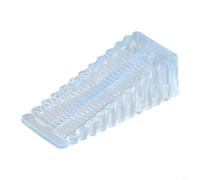 Butée de porte en silicone transparent, cale en caoutchouc antidérapant pour portes de 4 à 26 mm d'épaisseur, installation sans vis, tampon anti-collision pour chambre à coucher, salle de bain