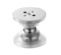 Butée de porte - Fermeture magnétique battante | Retenue magnétique | Support adhésif sans perçage, maintien ferme, PVC anti-usure et acier inoxydable