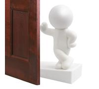 Butée de porte - Figure d'action vibrante, joli butoir de porte en caoutchouc de sol, protection pour pare-chocs inférieur | butée de porte décorative, barre de sécurité empêche les jours au mur pour