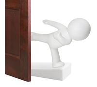 Butée de porte - Figurines en caoutchouc qui poussent les portes, barre de sécurité inférieure anti-courant pour maison, bureau, chambre, appartement, appartement - Protection pour maison, bureau et