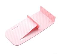 Butée de porte flexible multifonction pour améliorer la sécurité et la stabilité dans n'importe quelle pièce (rose)