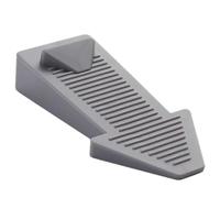 Butée de porte inférieure - de cale en caoutchouc antidérapant solide, poignée réutilisable lourde | Support de porte de sol robuste, butée stable et non griffoir pour la maison, les