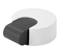 Butée de porte - INOFIX - Amortisseur - Blanc - Fixation adhésive/vis - Diamètre 5 cm