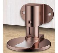 Butée de porte invisible en acier inoxydable avec dimensions 6 x 5 x 4 cm et construction résistante pour une fonctionnalité intérieure à long terme (bronze rouge)