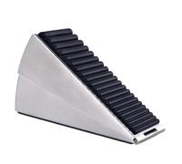 Butée de porte la plus grande - Solution robuste pour éviter le déplacement anti-collision en de zinc réglable | Application polyvalente Butée de porte mobile pour garages, école, entreprise