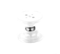 Butée de porte magnétique anti-collision en silicone pour une gestion efficace de la porte (blanc)