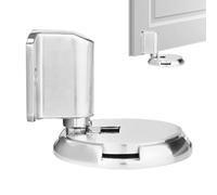 Butée de porte magnétique - Attrape porte coupe-vent haute performance | Arrêt magnétique puissant, protection murale, dispositif de verrouillage de porte calme et étroit, support moderne pour la