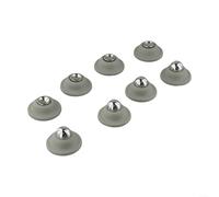 Butée de porte magnétique avec ressort interne pour angles d'arrêt flexibles, idéal pour les portes inégales (gris)