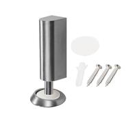 Butée de porte magnétique - Butée de porte mécanique réglable - Butée de porte au sol ou au mur - Ferrures de porte pour la maison - Utilité multi-usage extérieur et intérieur