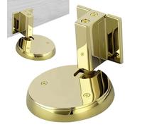 Butée de porte magnétique - Butée de porte mécanique silencieuse et coupe-vent, anti-collision, sans perçage, pour chambre à coucher, salle de bain