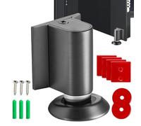 Butée de porte magnétique | Butée de porte robuste - Hauteur réglable - Adhésif robuste antirouille pour hôtel, atelier, location, manger, balcon, maison, cuisine, salle de classe
