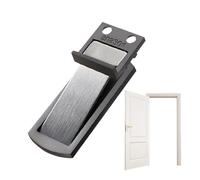 Butée De Porte Magnétique,Cale Bloqueuse Silencieuse En Acier Inoxydable | Arrêt De Porte Magnétique Ultra Fin De Sécurité Sans Percage - Pour La Maison Le Sol Le Magasin Le Bureau Le Salon