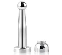 Butée de porte magnétique de 12,7 cm, butée de porte magnétique en acier inoxydable, support mural doux, support de porte magnétique, butée de porte, argent