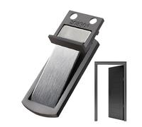Butée de porte magnétique, en acier inoxydable silencieux | support de porte magnétique ultra fin | pour chambre de séjour d'hôtel
