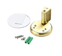 Butée de porte magnétique en alliage de zinc avec pivot réglable pour définir les limites d'ouverture de porte dans les espaces de vie et les bureaux (doré)