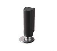 Butée de porte magnétique innovante utilisant la technologie hydraulique pour plus de sécurité et de confort à la maison (noir)