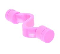 Butée de Porte Magnétique pour Lave-linge Rose, Support Ventilé | Pp Abs Aimant, Stabilité Fiable, Usage pour Machines Variées et Hôtels, Format Compact