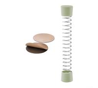 Butée de porte magnétique pour machine à laver - Loquet de sécurité pour empêcher les enfants et les animaux de compagnie - Support solide pour appareil de charge frontale, blanc et vert (vert)