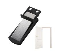 Butée de porte magnétique - Protection anti-blocage silencieuse en acier inoxydable - Support de porte magnétique ultra fin - pour chambre à coucher, salon, maison, hôtel