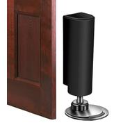 Butée de porte magnétique - Robuste et invisible à fixer au sol, de porte magnétique en métal, pour chambre à coucher, cuisine, salon, maison, bureau, magasin, appartement, dortoir, hôtel