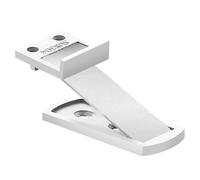 Butée de porte magnétique sans perçage ultra fine anti-collision pour usage domestique dans diverses scènes (blanc)