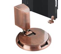 Butée de porte mécanique au sol, butée de porte coupe-vent pour l'intérieur | Pas de bouchon de perçage Protéger contre les chocs pour le ba