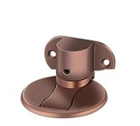 Butée de porte ménage invisible for chambre à coucher, butée réglable sans perforation par for portes, magnétique(Red brass,1PCS)