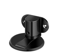 Butée de porte ménage invisible for chambre à coucher, butée réglable sans perforation par for portes, magnétique(Black,1PCS)