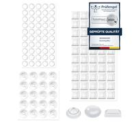 Butee de Porte,moinkerin 120 Pièces Stop Porte Arret de Porte Amortisseur Porte Placard pour Le Verre, Les Portes, Les Tiroirs d'armoires et Protecteurs de Meubles