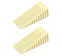 Butée de porte multifonctionnelle en Silicone, 2 pièces, bouchon de sécurité réutilisable, pour la maison et le bureau, butée de porte Anti-Collision, bouchon amovible