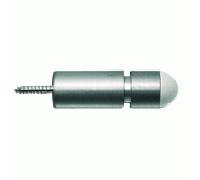 Butée de porte murale - en aluminium anodisé - 25x92 mm CIVIC