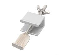 Butée de porte portable, outil de sécurité de voyage, outil de sécurité réglable, en acier inoxydable, loquet d'autodéfense pour portes à ouverture vers l'intérieur, hôtels, maison (argent)