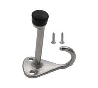 Butée de porte pour mur, matériel de protection silencieux - Crochet de butée de porte en caoutchouc | pour chambre d'hôtel, appartement, chambre à coucher, camping-car