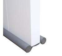 Butée de porte pour porte - Unité de blocage réglable de 90 cm, joints d'isolation flexibles, bande antibruit | Protection double face pour les espaces de sol de la pièce intérieure Protection contre