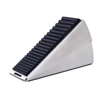 Butée de porte réglable - Butée de porte de sol robuste en métal - Protection du sol avec hauteur flexible - Support de porte universel - Pour tapis, parquet, carrelage, balcon, bureau, entreprise