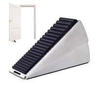 Butée de porte robuste - Base absorbant les chocs, mécanisme de résistance à la pression, protection de sol en métal, système de coussin silencieux | pour maison, entreprise, garage, école, entreprise